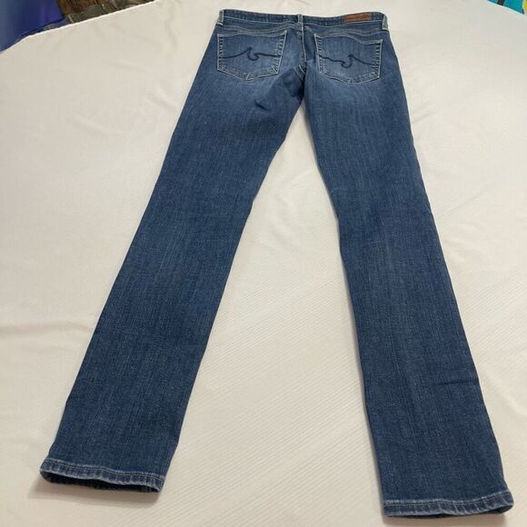Adriana Goldschmied The Prima Mid Rise Cigarette Denim Jeans Size 27 R - Picture 10 of 11